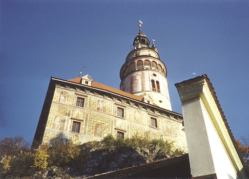 Krumlov Castle tower