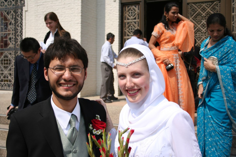 Katie and I at the reception